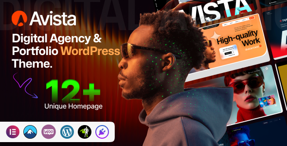 Avista v1.0.0 - Digital Agency & Portfolio WordPress Theme