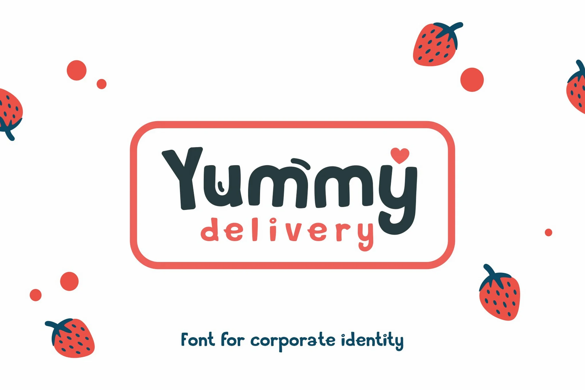 Yummy Delivery Font
